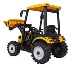 MEGA D68 Tractor Vehicle With Trailer Yellow