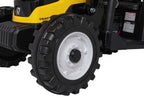 MEGA D68 Tractor Vehicle With Trailer Yellow