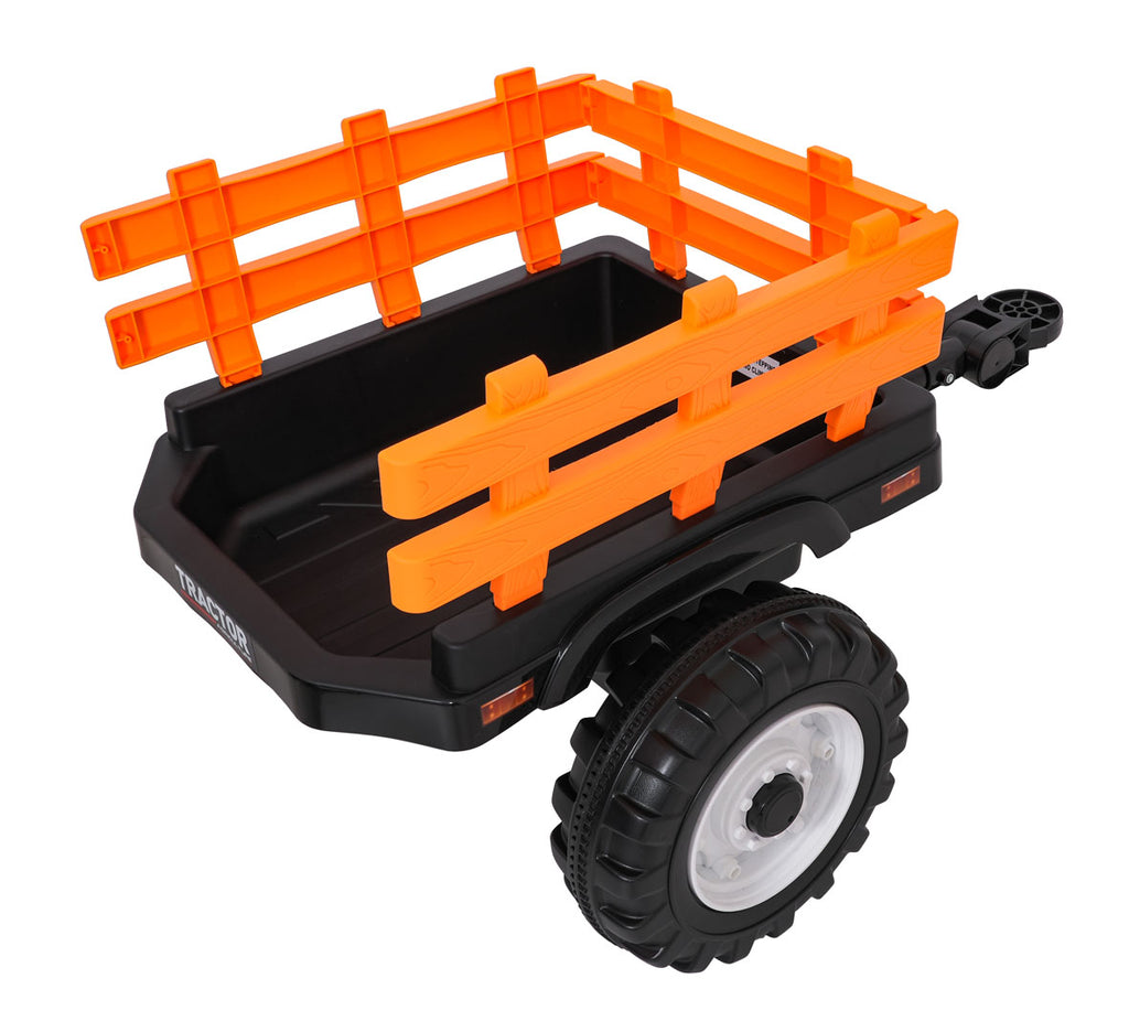 MEGA D68 Tractor Vehicle With Trailer Yellow