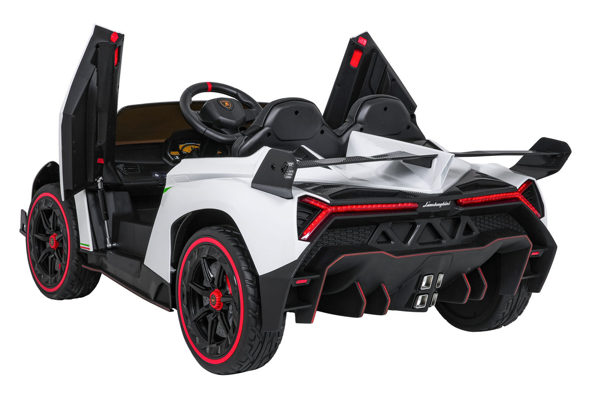 Elektrické autíčko Lamborghini Veneno biela