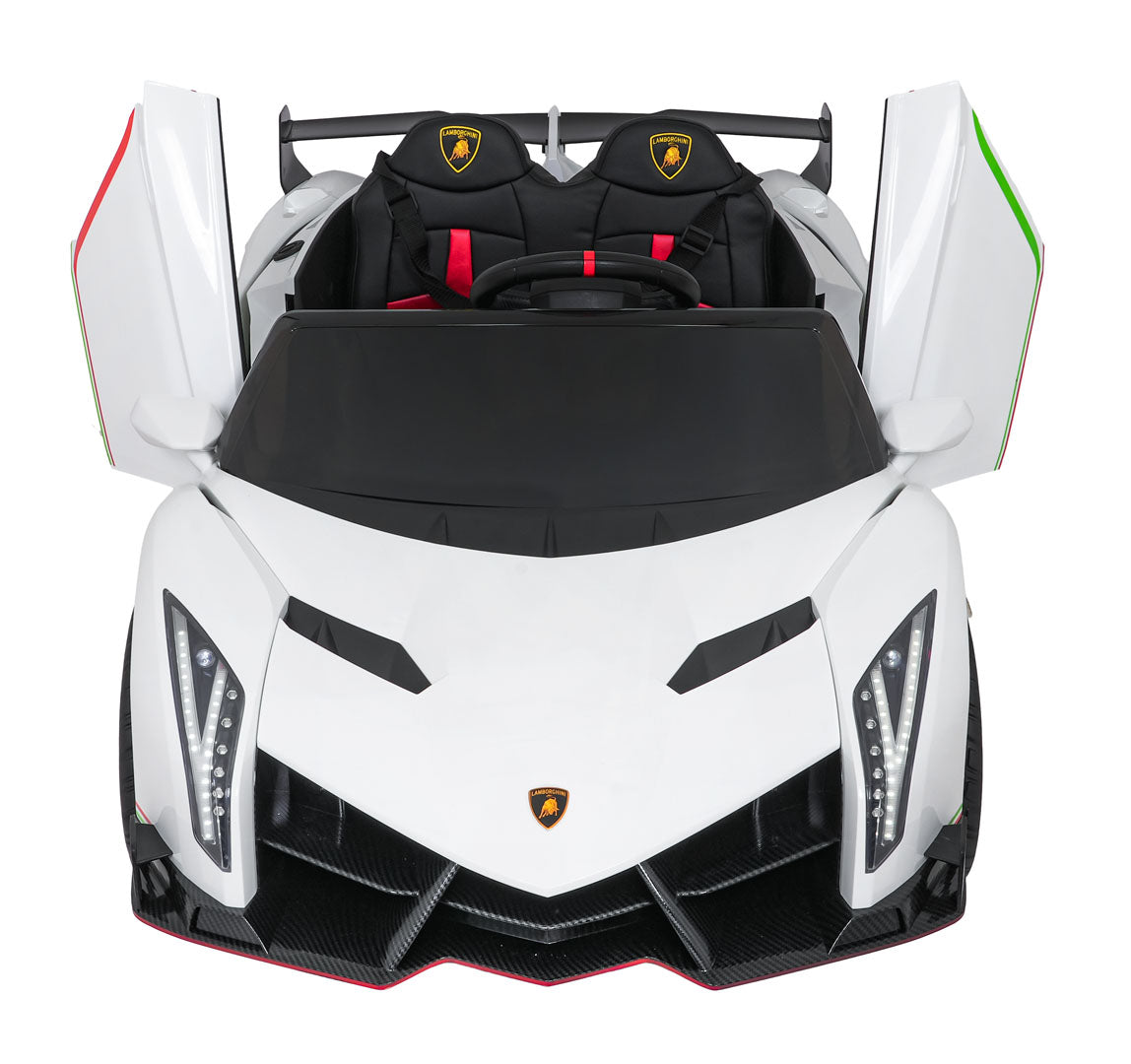 Elektrické autíčko Lamborghini Veneno biela
