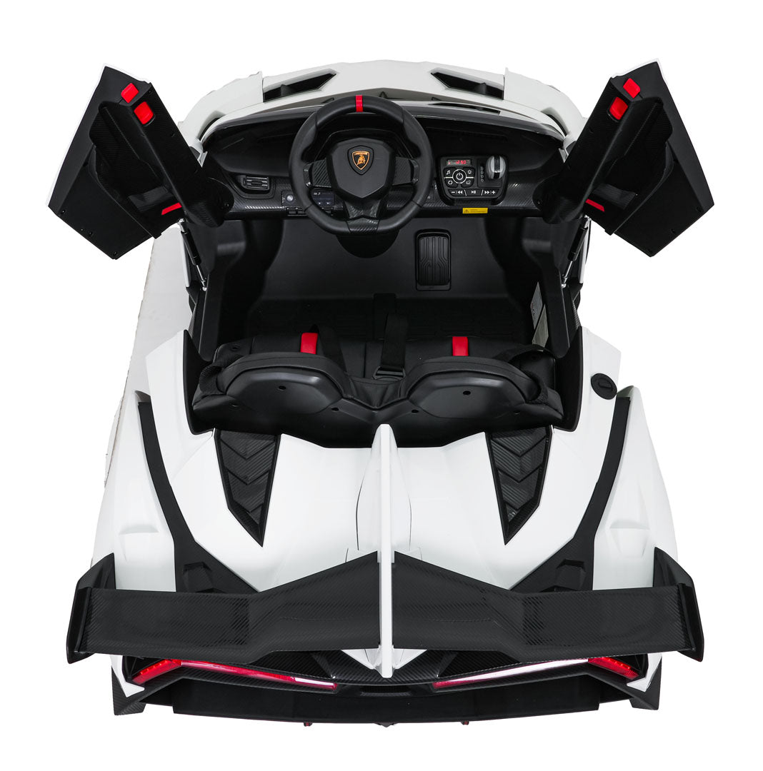 Elektrické autíčko Lamborghini Veneno biela