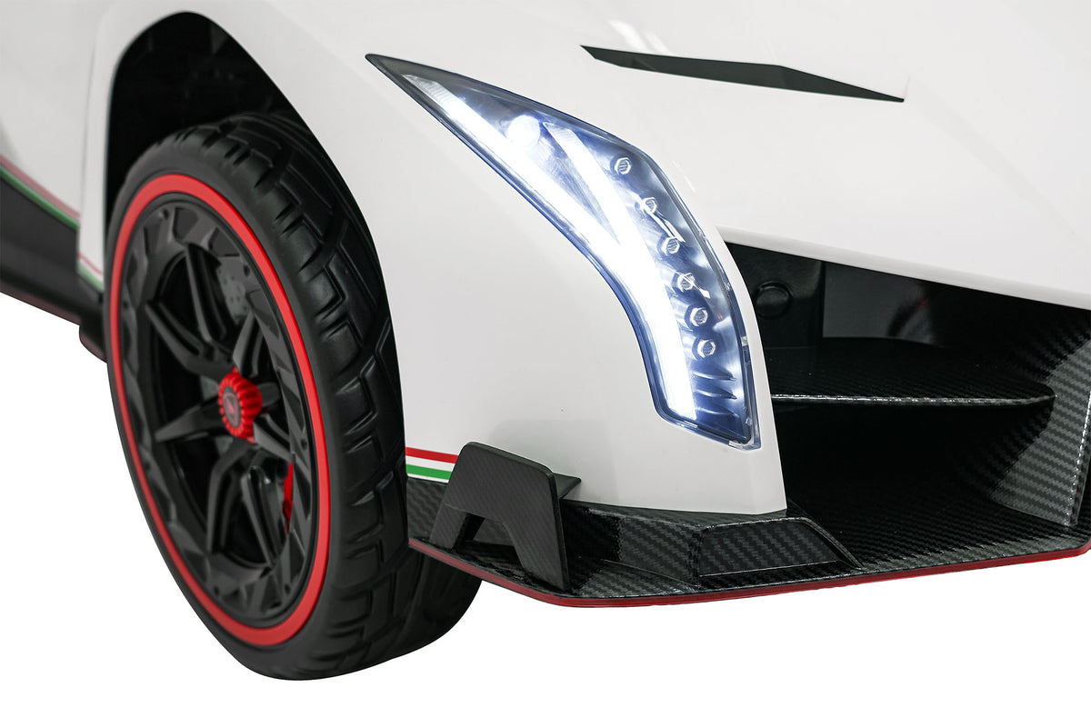 Elektrické autíčko Lamborghini Veneno biela