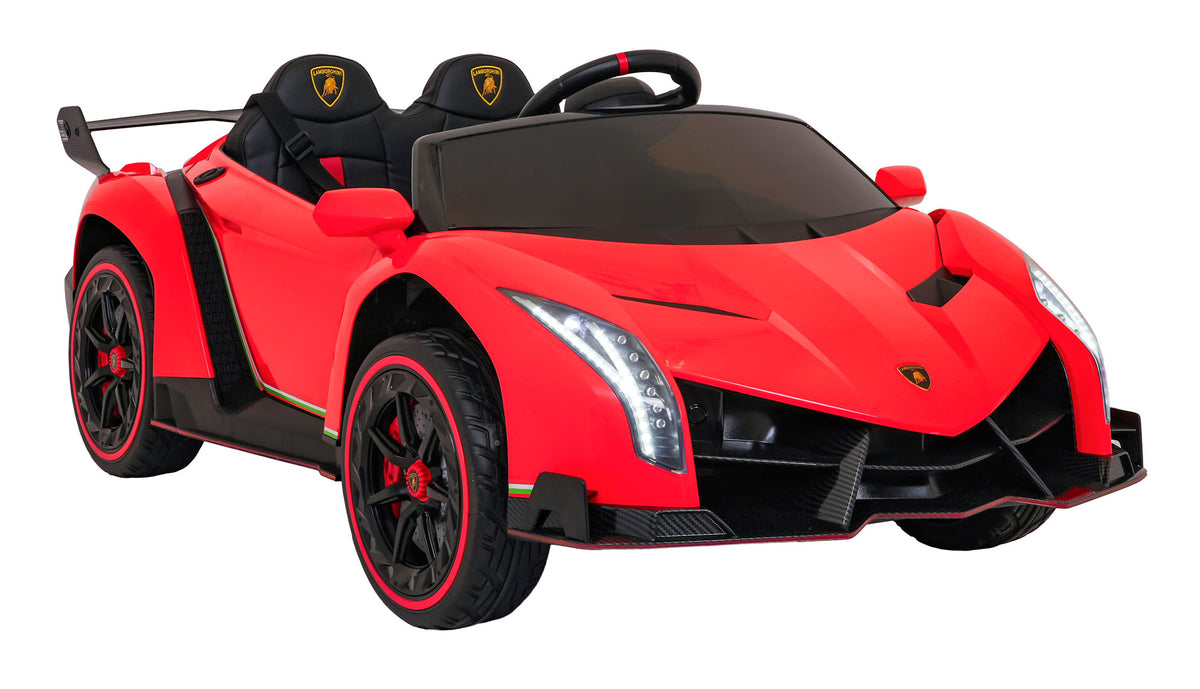 Elektrické autíčko Lamborghini Veneno červená