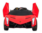 Elektrické autíčko Lamborghini Veneno červená