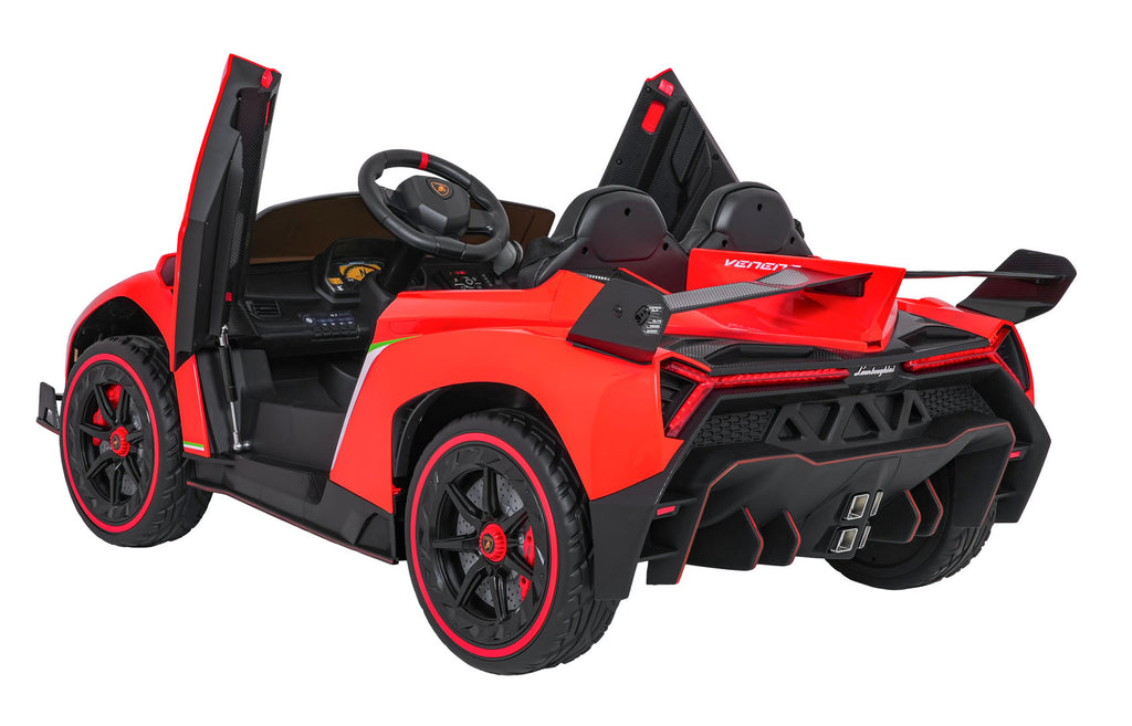 Elektrické autíčko Lamborghini Veneno červená