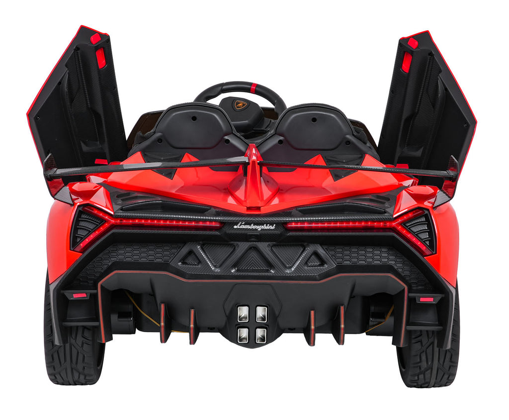 Elektrické autíčko Lamborghini Veneno červená