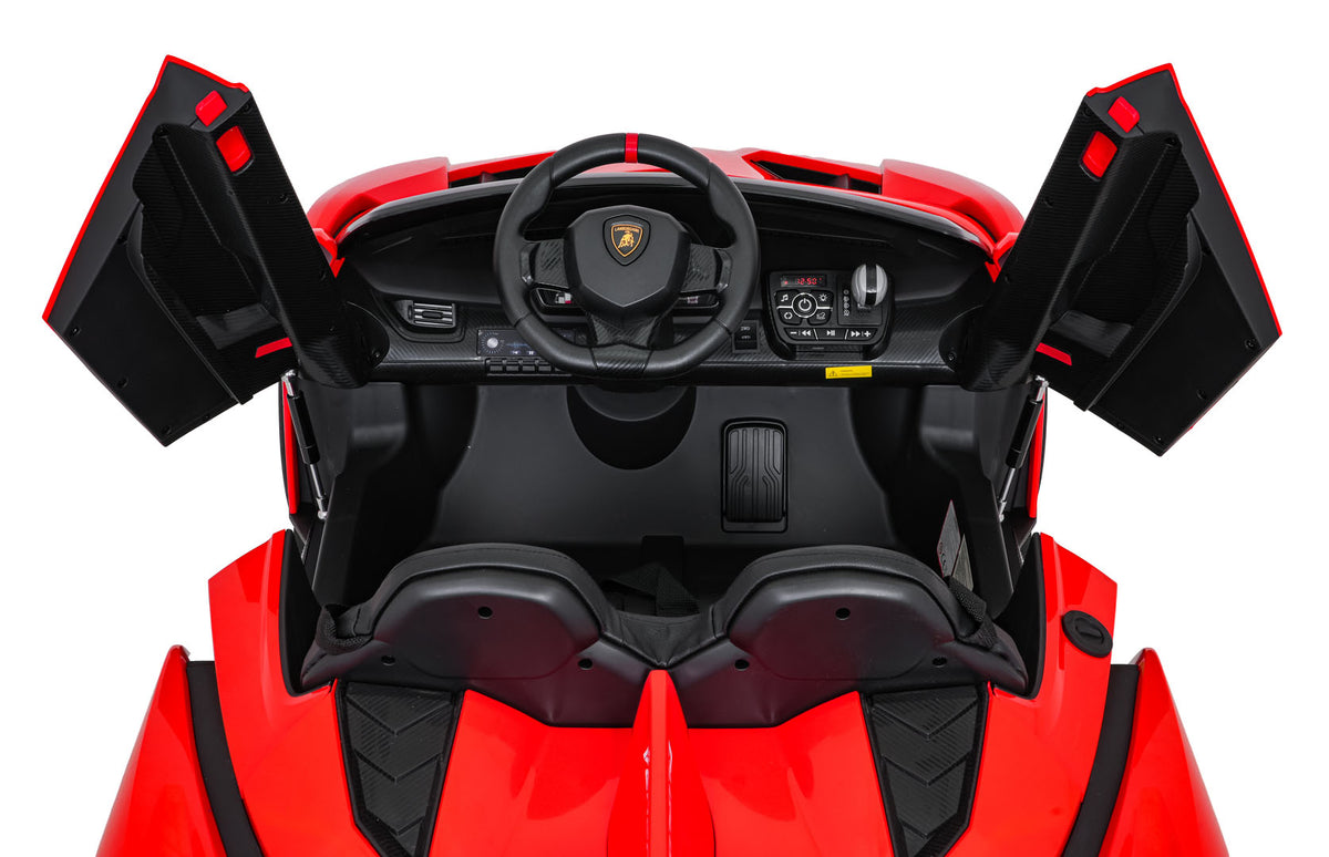 Elektrické autíčko Lamborghini Veneno červená