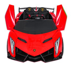 Elektrické autíčko Lamborghini Veneno červená
