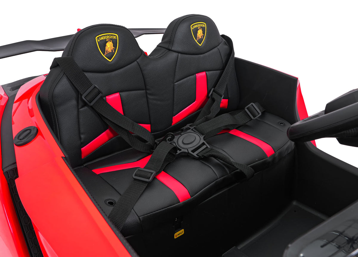 Elektrické autíčko Lamborghini Veneno červená