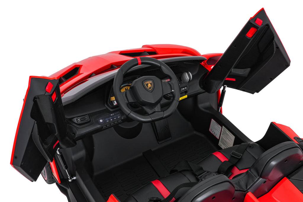 Elektrické autíčko Lamborghini Veneno červená