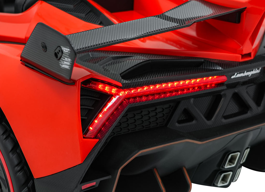 Elektrické autíčko Lamborghini Veneno červená