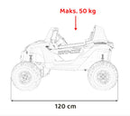 Elektrická buggy UTV-MX 2000N ružová