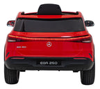 Vehicle Mercedes Benz EQA 250 Red