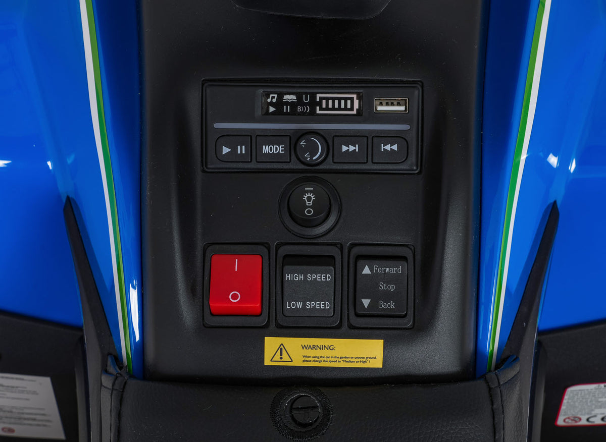 Quad Fast Wheel Blue