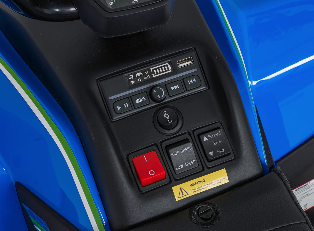 Quad Fast Wheel Blue