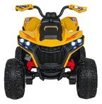Quad Fast Wheel Vehicle Yellow
