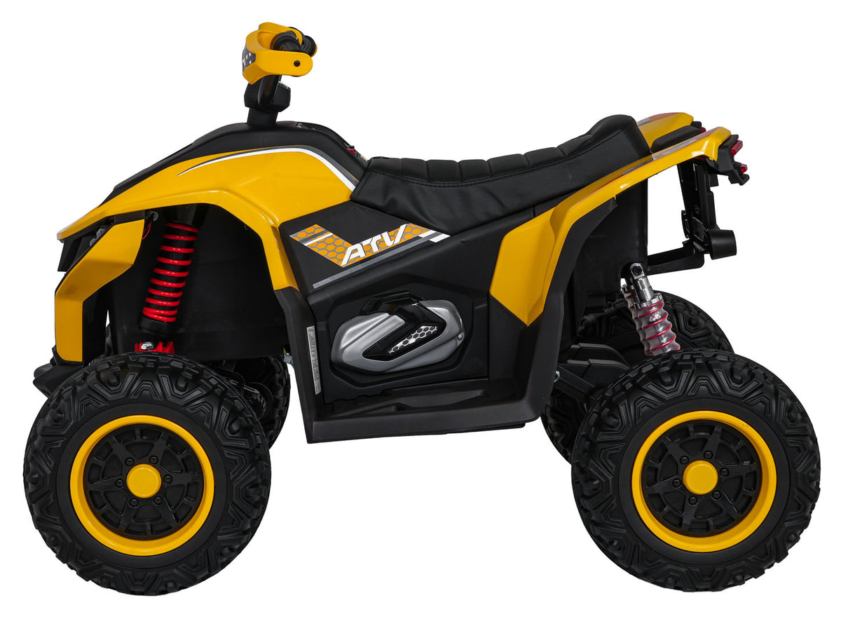 Elektrická štvorkolka Fast Wheel žltá