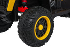 Elektrická štvorkolka Fast Wheel žltá