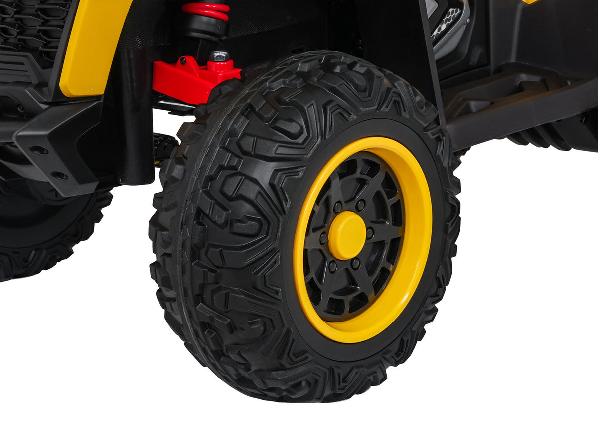 Elektrická štvorkolka Fast Wheel žltá