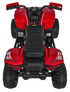 Quad Fast Wheel Vehicle Red