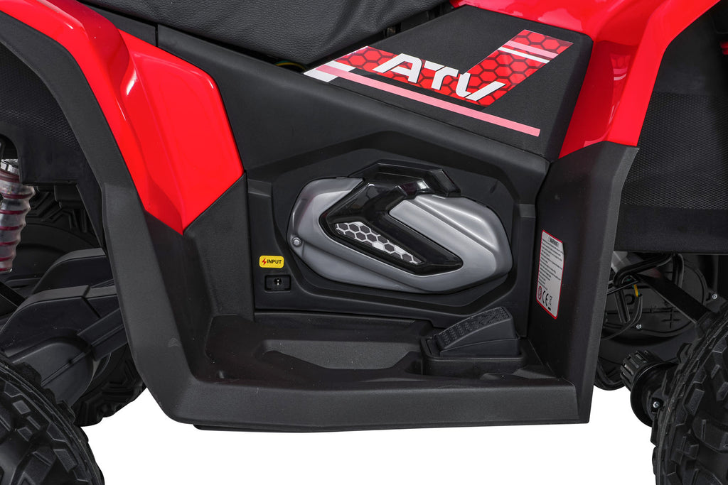 Elektrická štvorkolka Fast Wheel červená