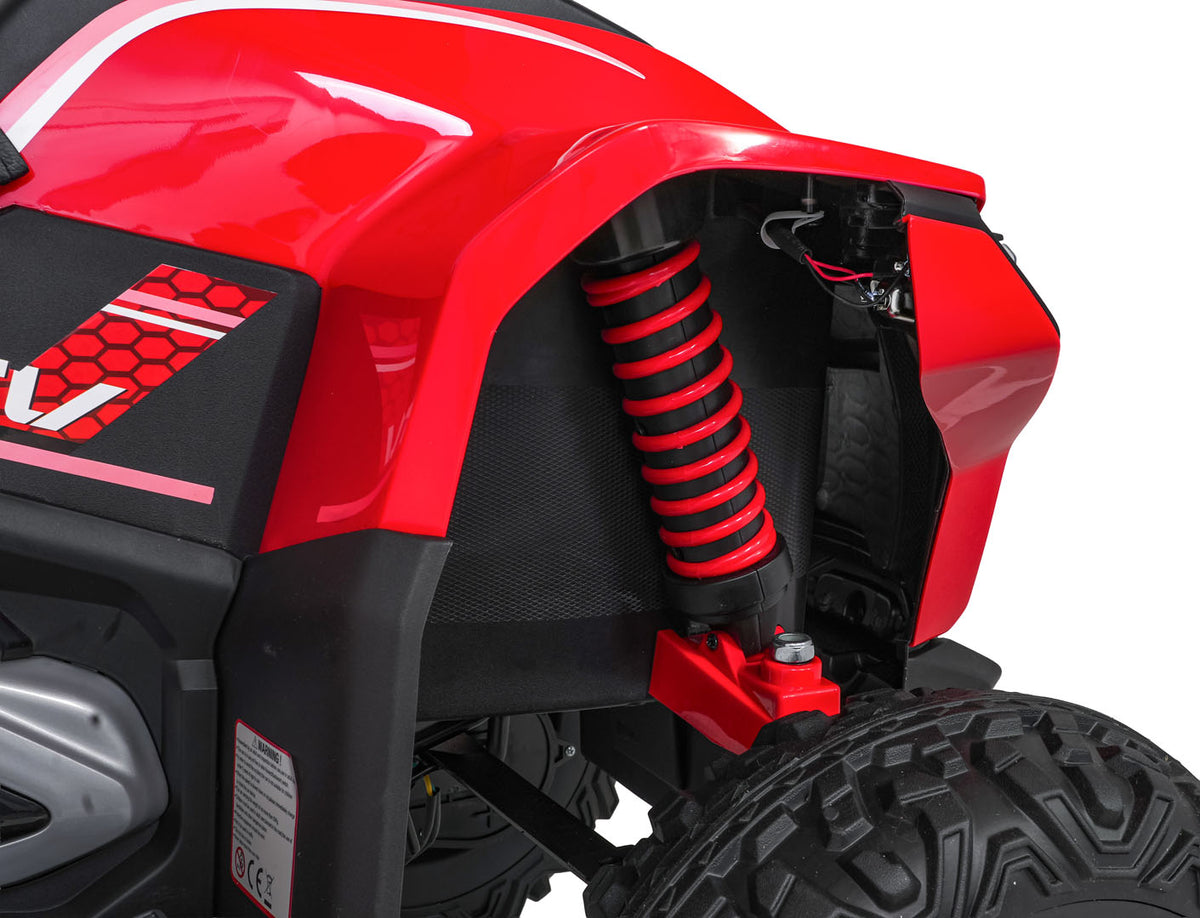 Elektrická štvorkolka Fast Wheel červená