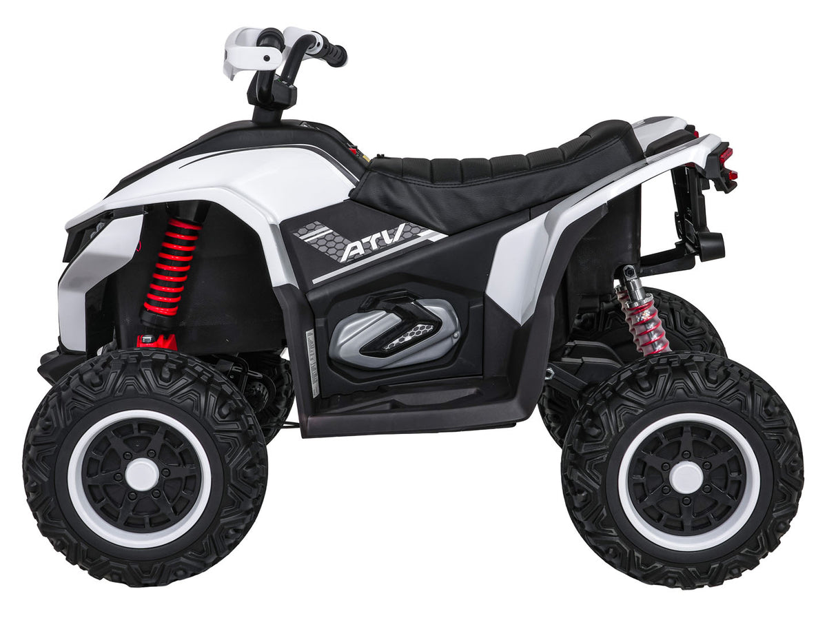 Elektrická štvorkolka Fast Wheel biela