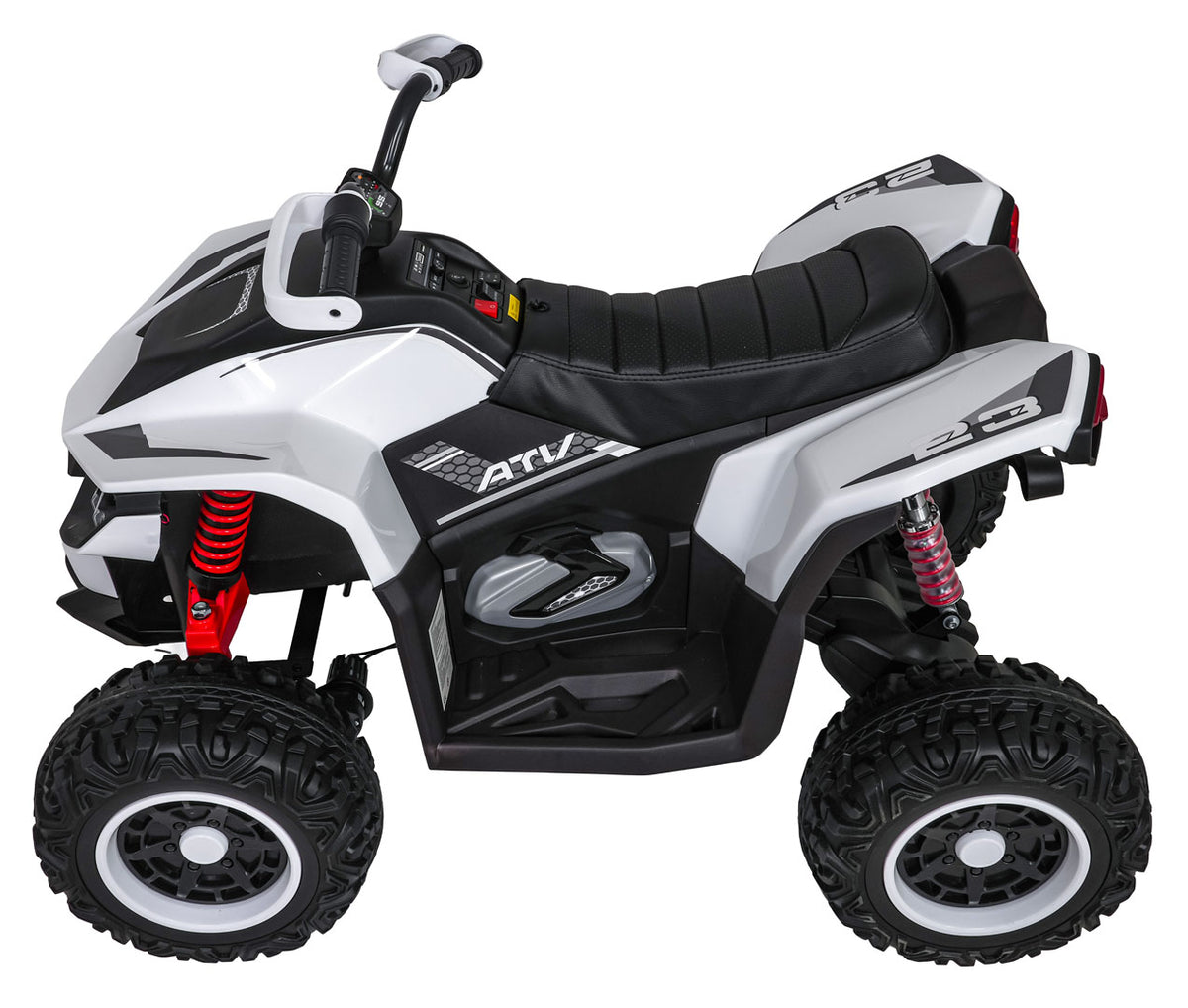 Elektrická štvorkolka Fast Wheel biela