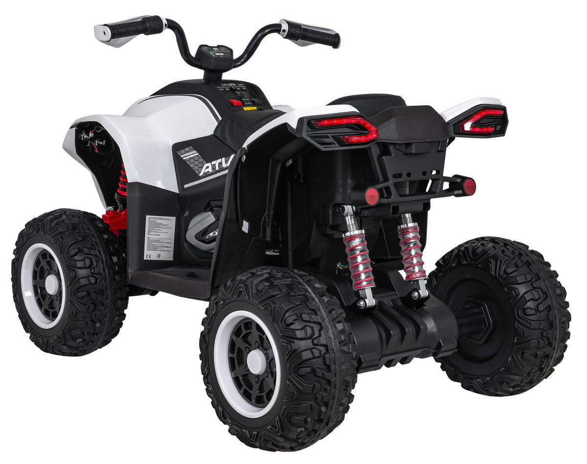 Elektrická štvorkolka Fast Wheel biela