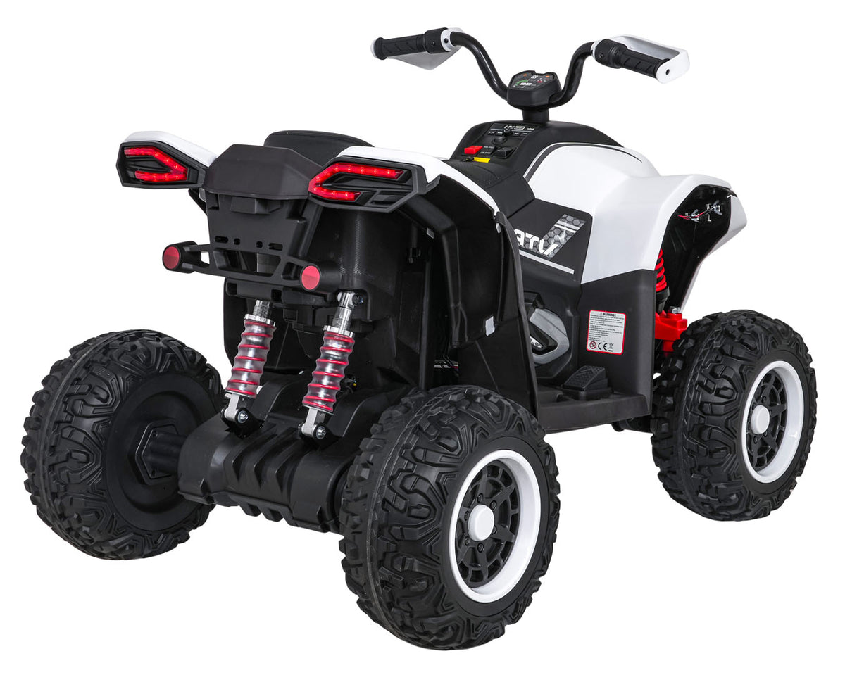 Elektrická štvorkolka Fast Wheel biela
