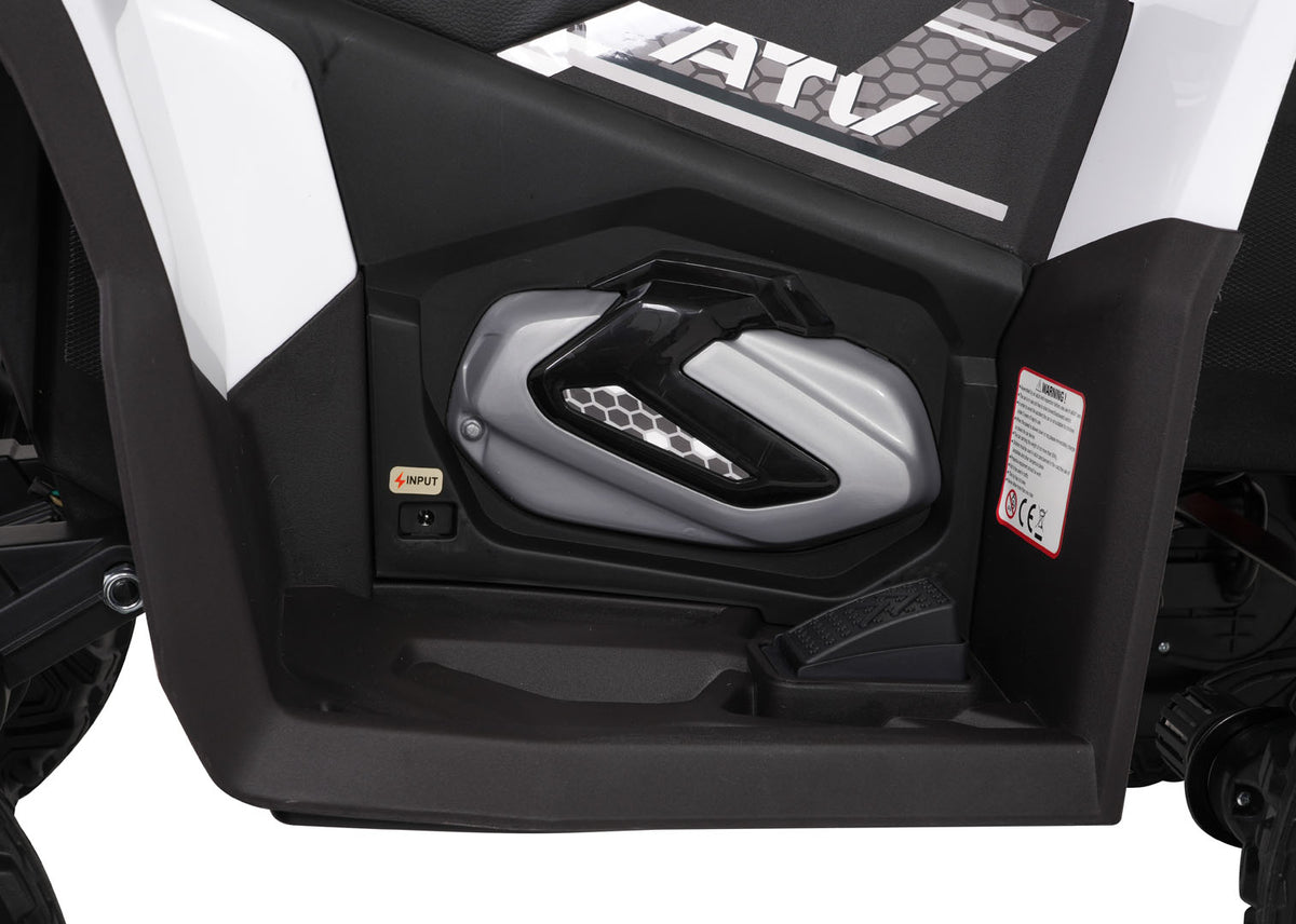 Elektrická štvorkolka Fast Wheel biela
