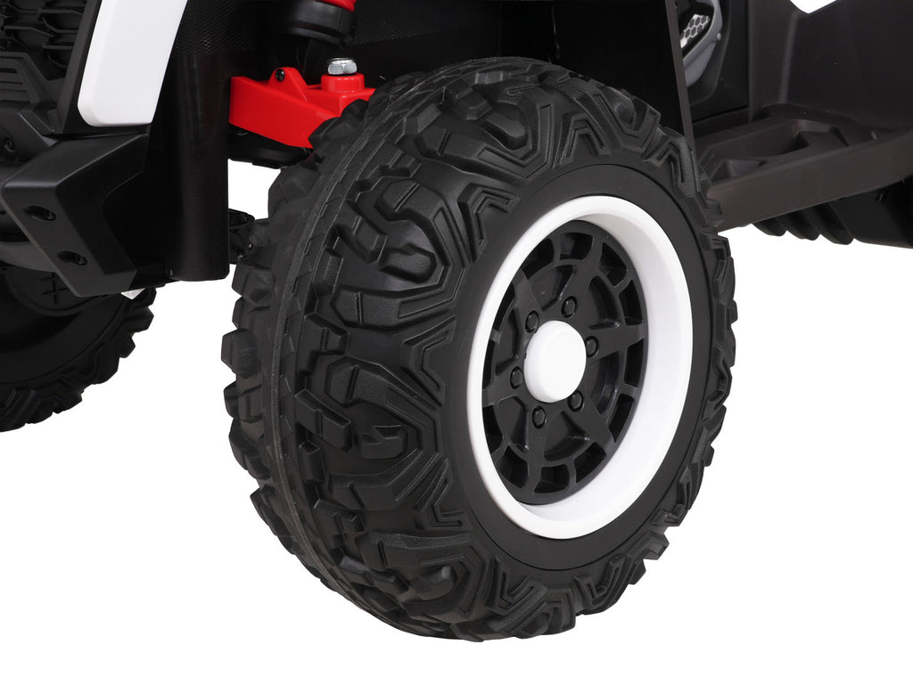 Elektrická štvorkolka Fast Wheel biela