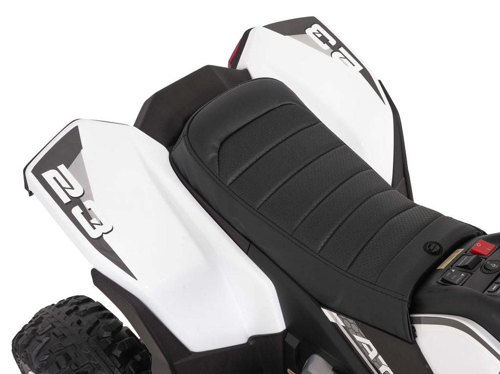 Elektrická štvorkolka Fast Wheel biela