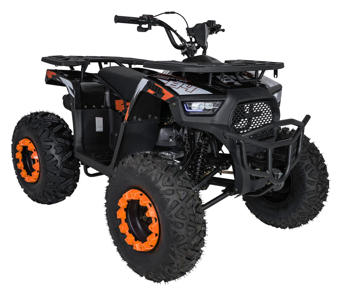200CC MONSTER Orange Quad Bike