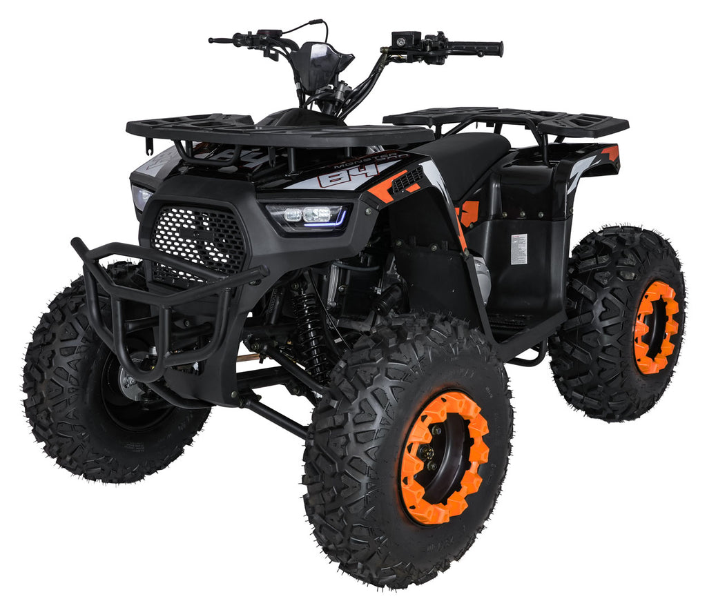 200CC MONSTER Orange Quad Bike