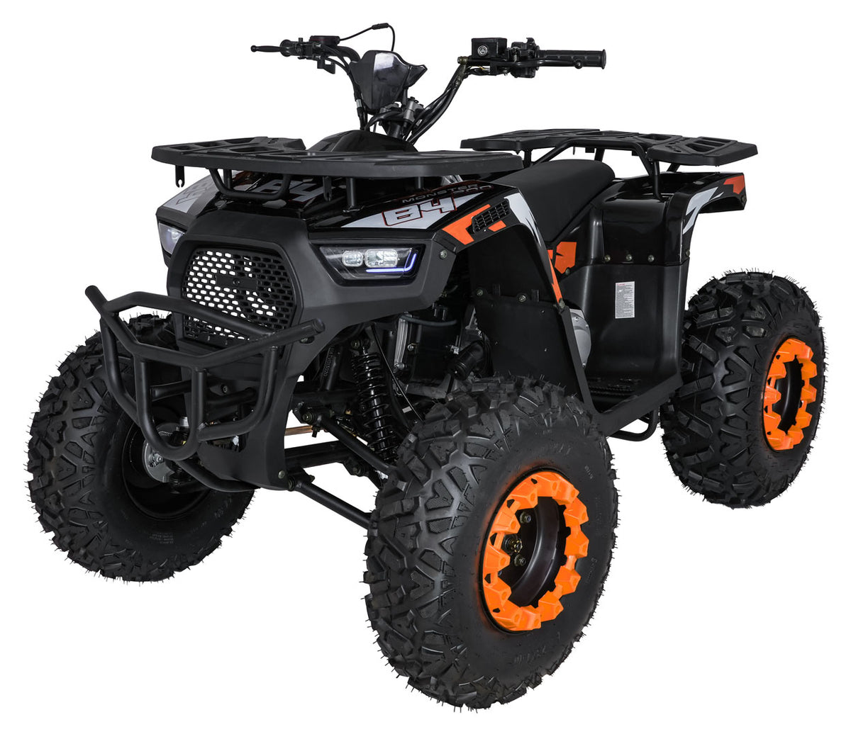 200CC MONSTER Orange Quad Bike
