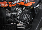 200CC MONSTER Orange Quad Bike