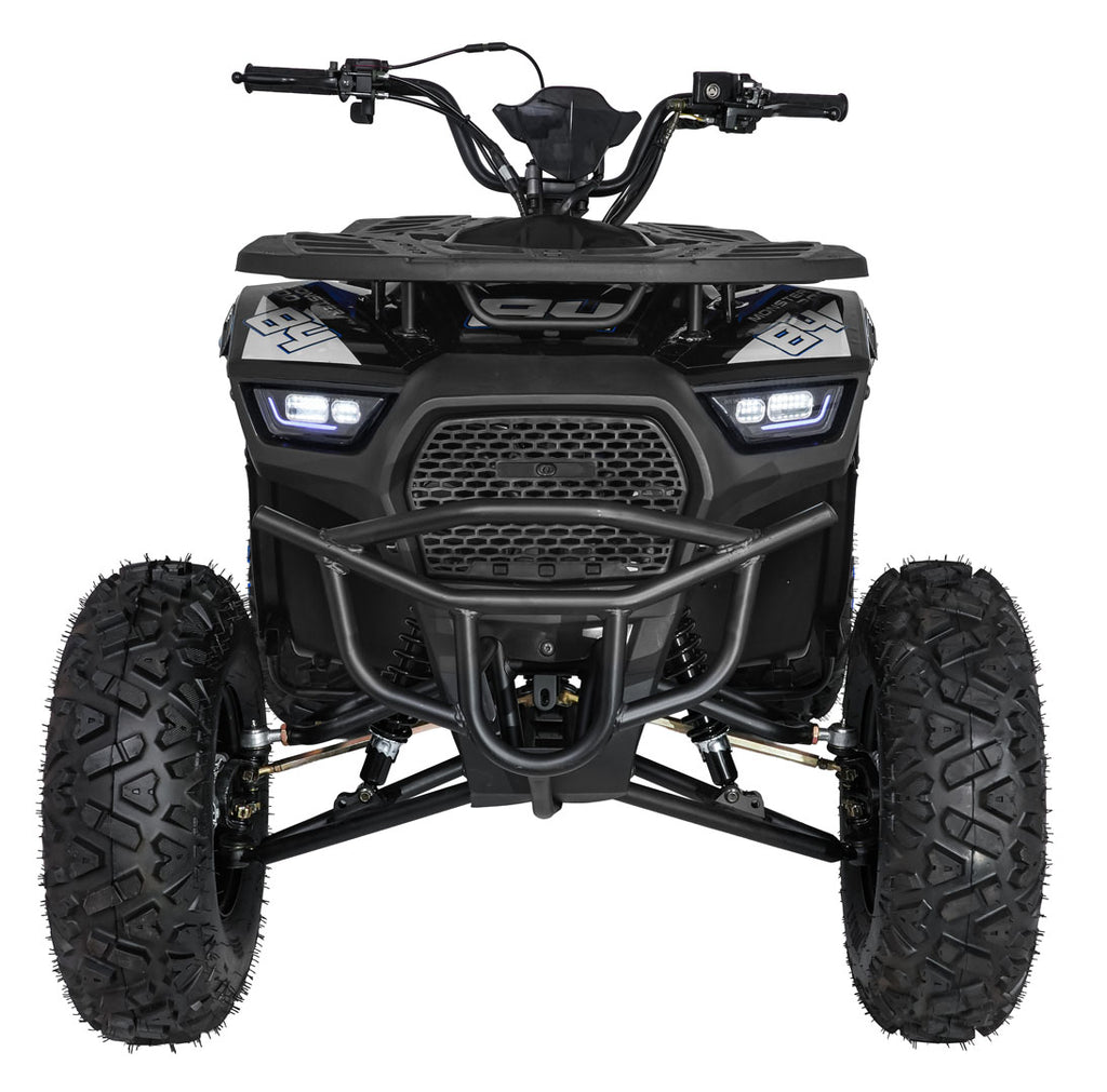 200CC MONSTER Blue Petrol Quad Bike
