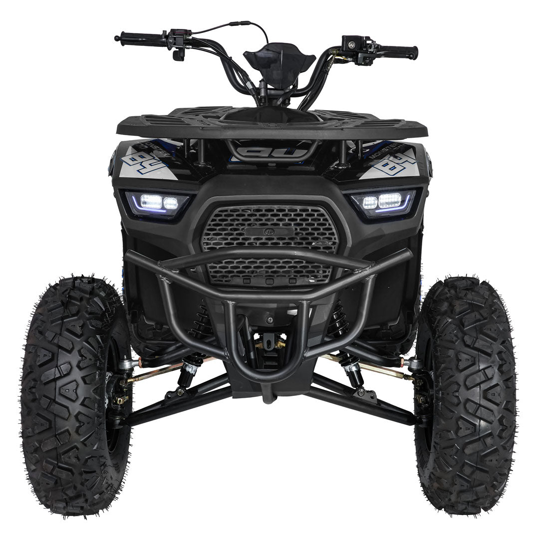 200CC MONSTER Blue Petrol Quad Bike