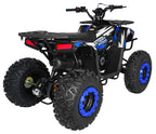 200CC MONSTER Blue Petrol Quad Bike