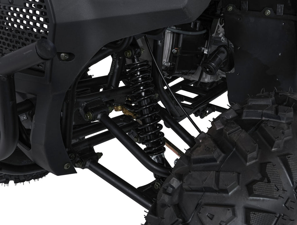 200CC MONSTER Blue Petrol Quad Bike