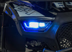 200CC MONSTER Blue Petrol Quad Bike