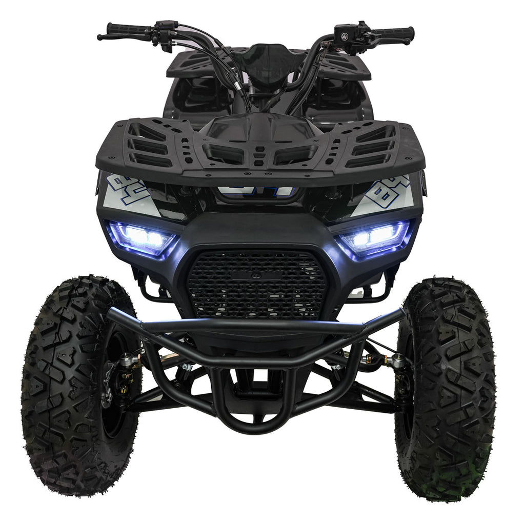 200CC MONSTER Blue Petrol Quad Bike