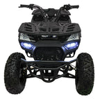 200CC MONSTER Blue Petrol Quad Bike