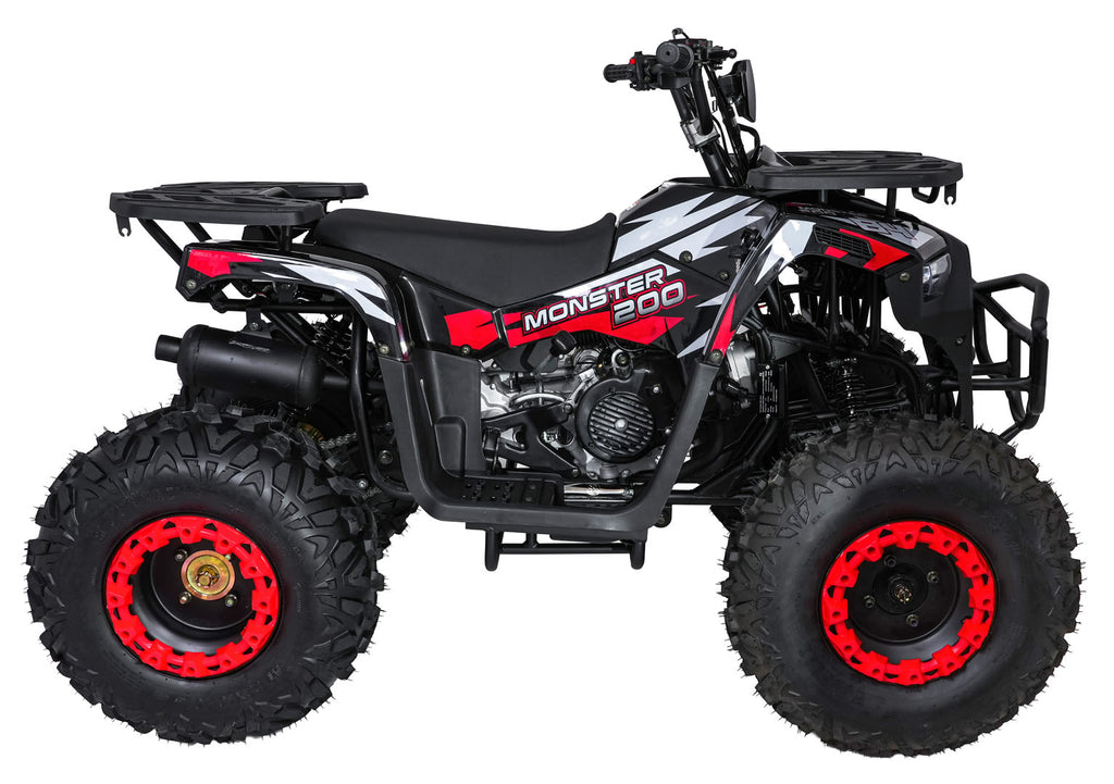 Quad Bike Petrol 200CC MONSTER Red
