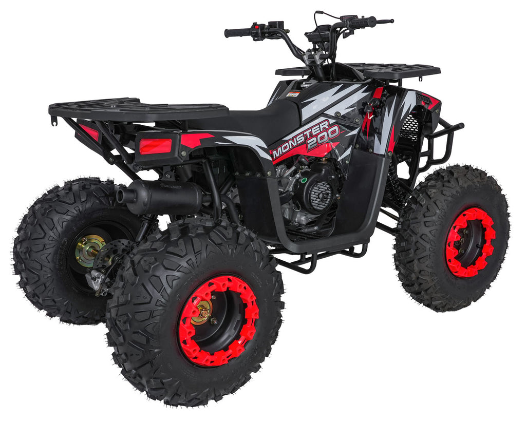 Quad Bike Petrol 200CC MONSTER Red