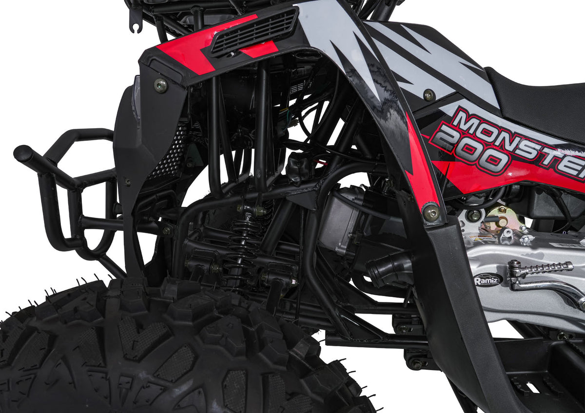 Quad Bike Petrol 200CC MONSTER Red