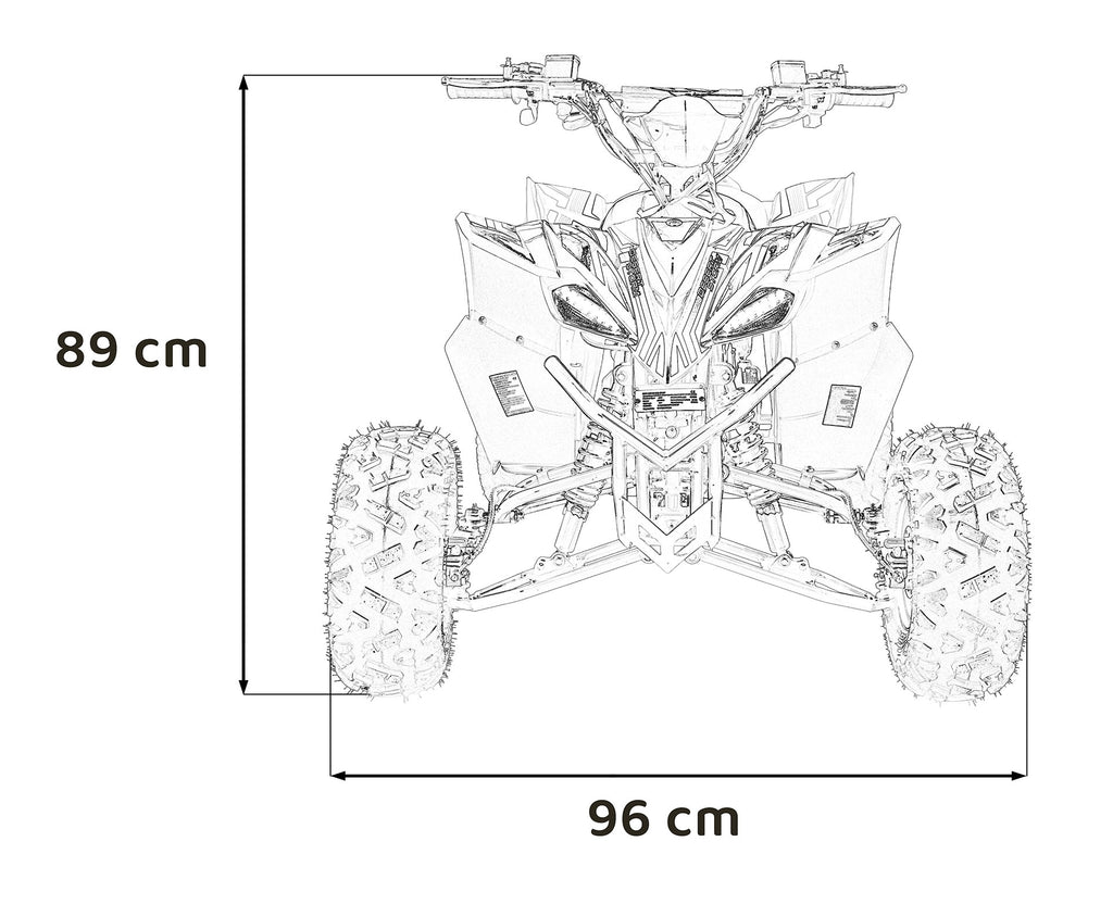 Quad Vehicle DESERT STORM LIFT Blue