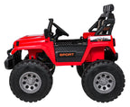 Elektrické autíčko Extreme Sport 4x4 Variable Size červená
